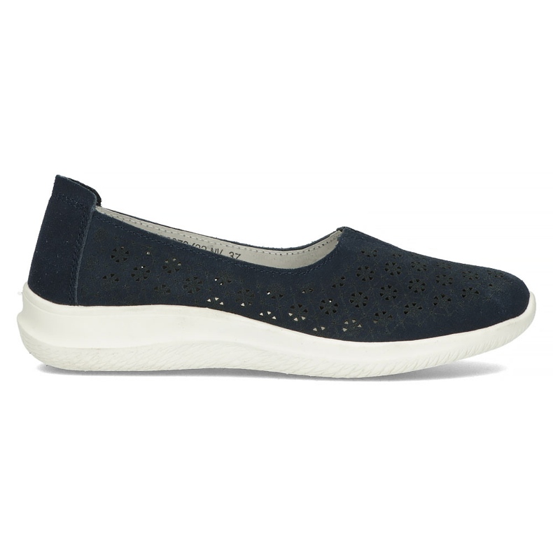Scarpa in pelle Filippo DP3673/22 Nv blu navy