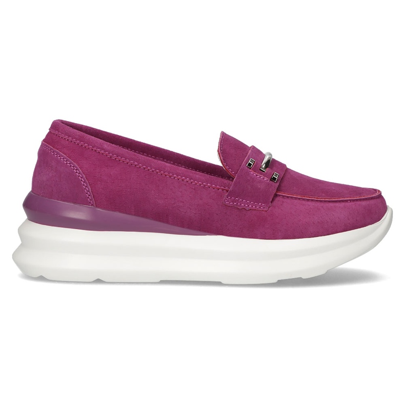 Scarpa in pelle Filippo DP3504/22 Fh fucsia rosa