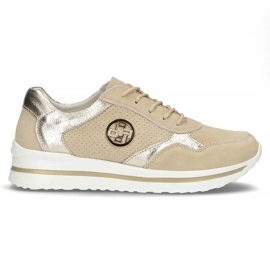 Sneakers in pelle Filippo DP3544/22 Be beige