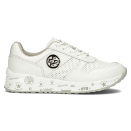 Sneakers in pelle Filippo DP3542 / 22 Wh bianche bianca