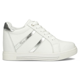 Sneakers in pelle Filippo DP3549 / 22 Wh bianche bianco