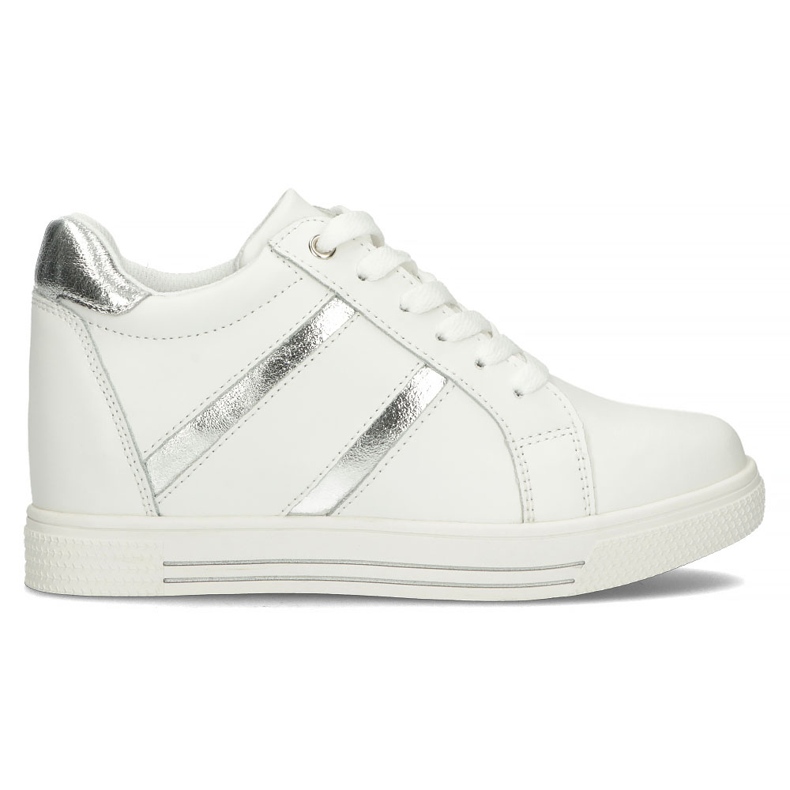 Sneakers in pelle Filippo DP3549 / 22 Wh bianche bianca