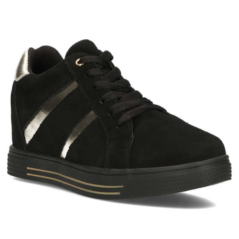 Sneakers in pelle Filippo DP3549/22 Bk nere nero