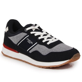 Casual Mckeylor M JAN123B scarpe sportive grigio navy blu navy