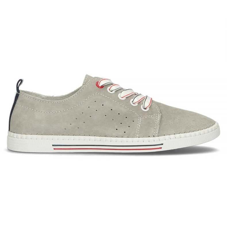 Scarpe in pelle Filippo DP3507/22 Gr grigio