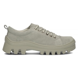 Sneakers in pelle FILIPPO DP3522/22 Gr grigie grigio