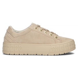 Sneakers in pelle FILIPPO DP3527/22 Be beige