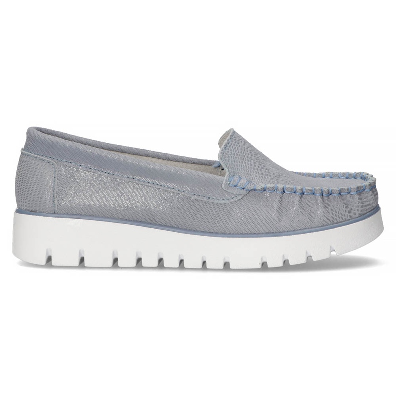 Mocassini in pelle Filippo DP3534/22 Bl blu