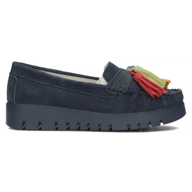 Scarpa in pelle Filippo DP3535/22 Nv blu navy