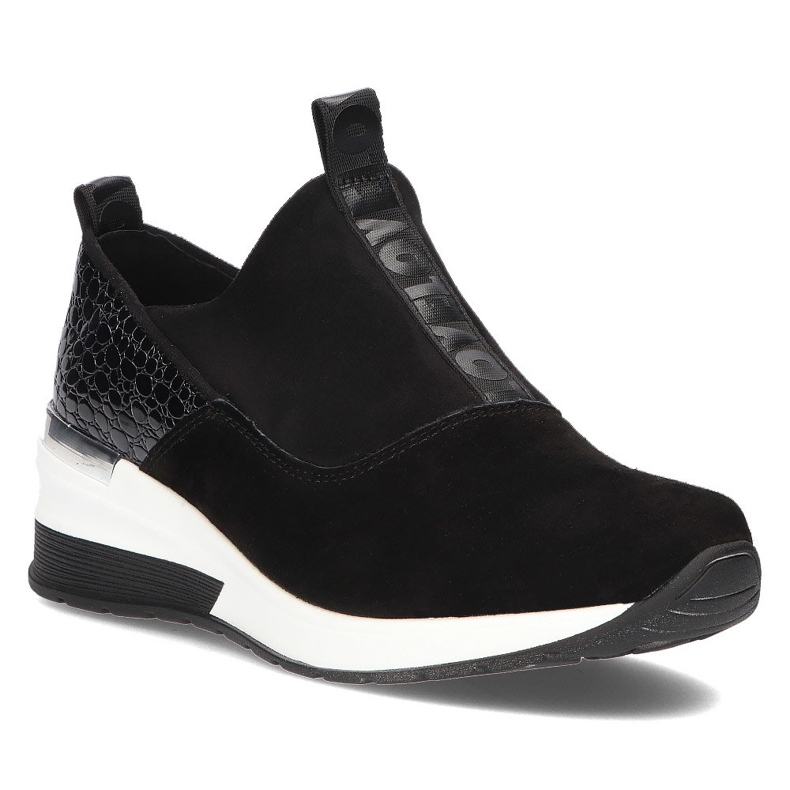 Sneakers in Pelle Filippo DP1689/22 Bk Nero