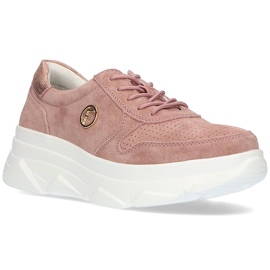 Sneakers in pelle Filippo DP2138/22 Lt Pi rosa