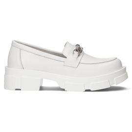 Scarpa in pelle Filippo DP3221/22 Wh bianca