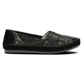 Scarpa in pelle Filippo DP031/22 Bk Cr nera nero