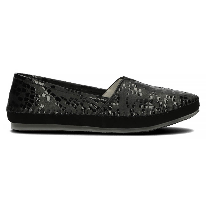 Scarpa in pelle Filippo DP031/22 Bk Cr nera nero