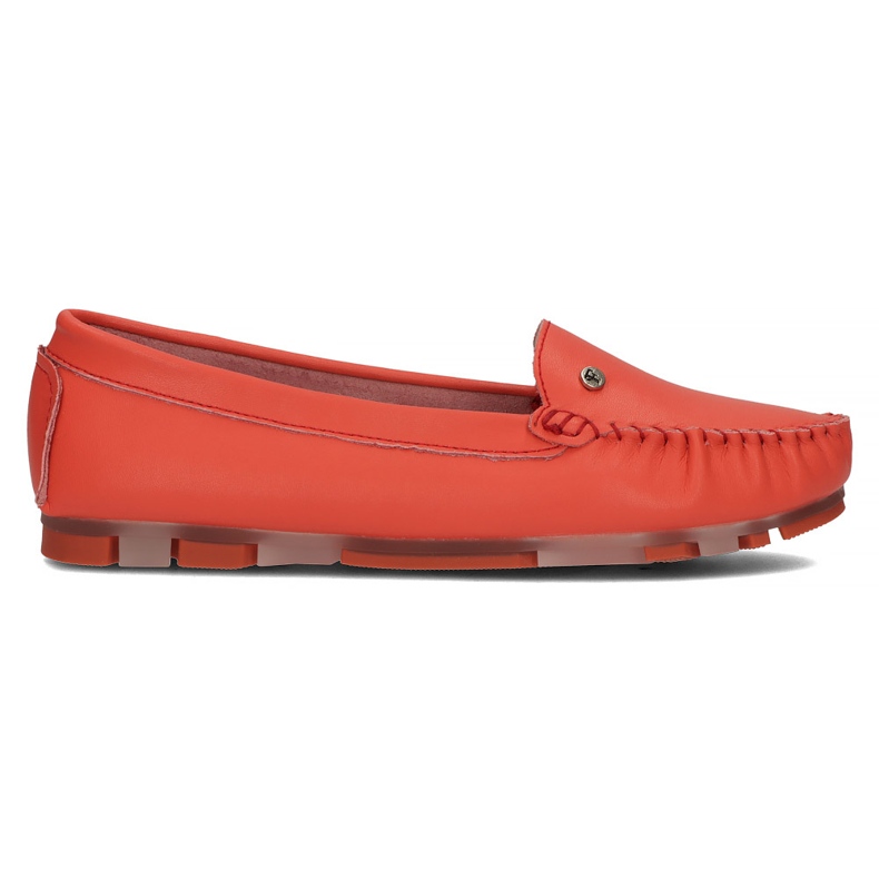 Mocassini Filippo DP2037 / 22 Rd Li in pelle rossa rosso