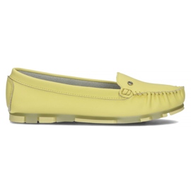 Mocassini in pelle Filippo DP2037/22 Yl Li giallo