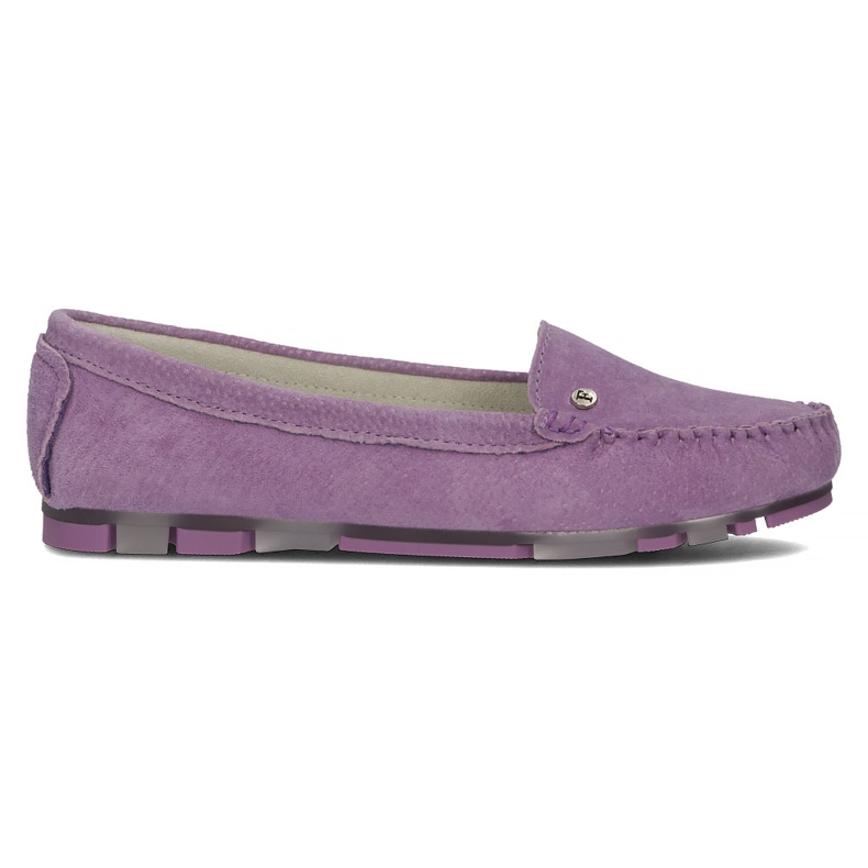 Mocassini in pelle Filippo DP2037/22 Vi viola