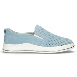 Scarpe in pelle Filippo DP3622/22 Bl blu