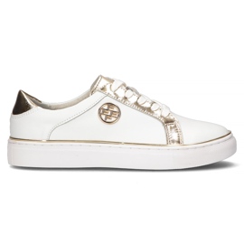 Sneakers in pelle FILIPPO DP3617 / 22 Wh bianche bianco
