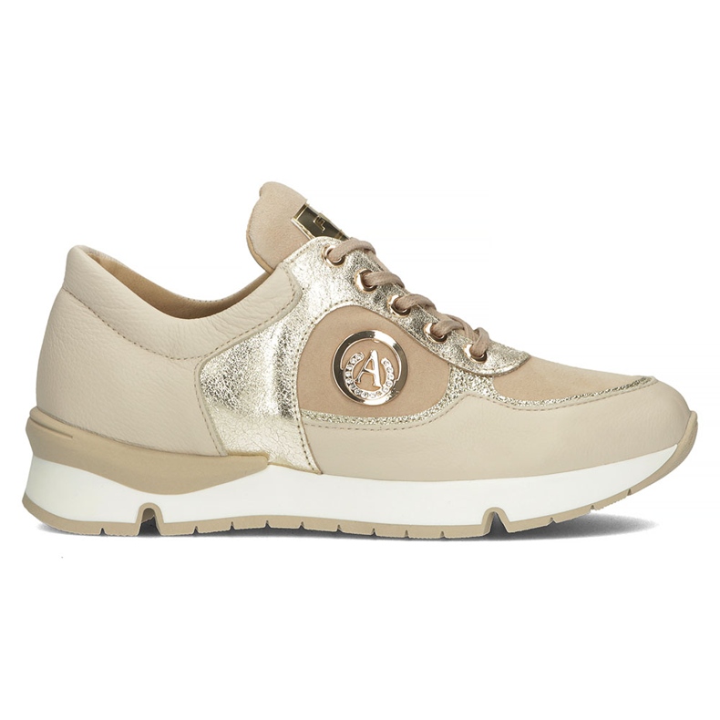 Sneakers in pelle Filippo 141 beige