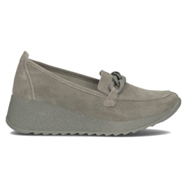 Scarpe in pelle Filippo DP3632/22 Gr grigio