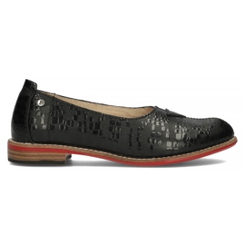 Scarpe in pelle Filippo DP3545/22 Bk nero