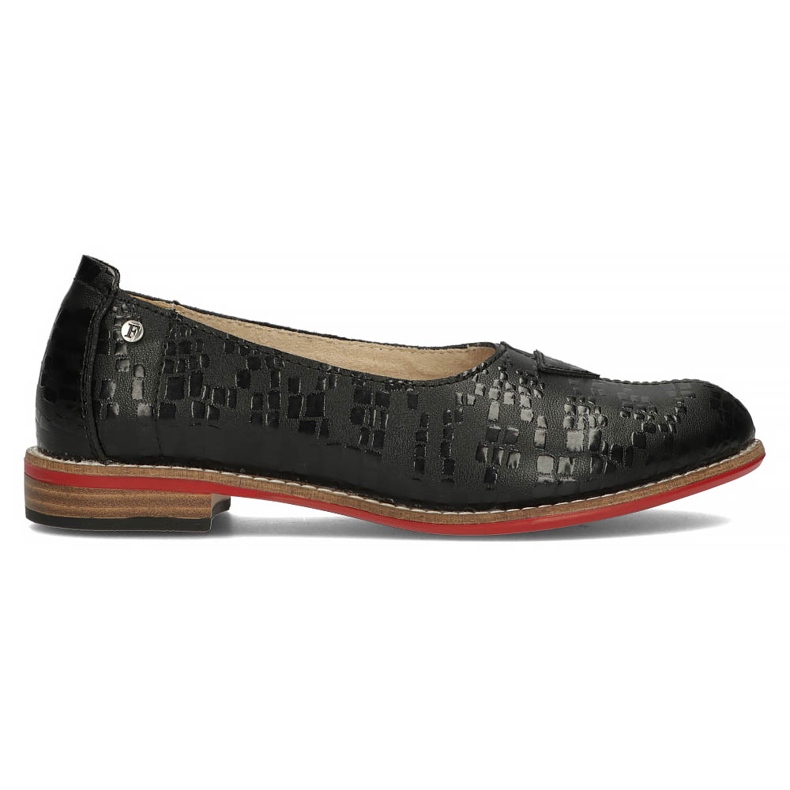 Scarpe in pelle Filippo DP3545/22 Bk nero