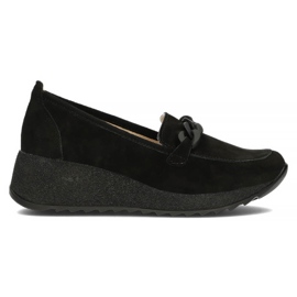 Scarpe in pelle Filippo DP3632/22 Bk nere nero