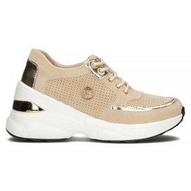 Sneakers in pelle Filippo DP3655/22 Be beige