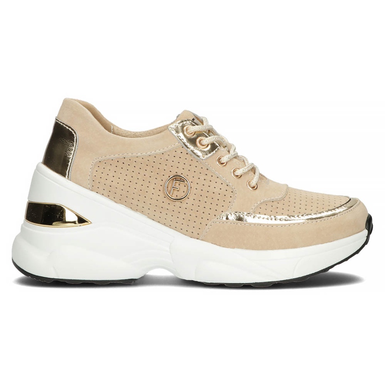 Sneakers in pelle Filippo DP3655/22 Be beige