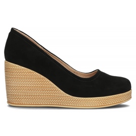 Scarpa in pelle Filippo DP3521/22 Bk Su nera nero