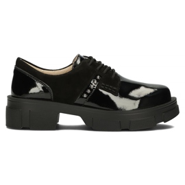Scarpe in pelle Filippo DP3713/22 Bk nere nero