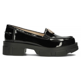 Scarpe in pelle Filippo DP3712/22 Bk nere nero