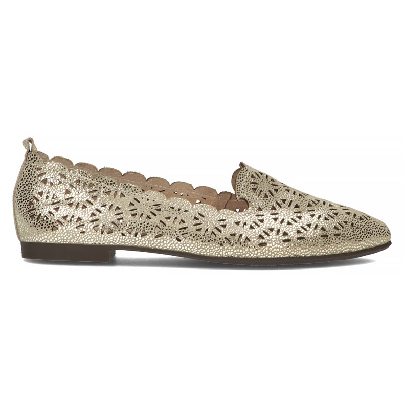 Ballerine in pelle Filippo DP2039/22 Go golden d'oro