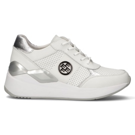 Sneakers in pelle Filippo DP3553 / 22 Wh bianco
