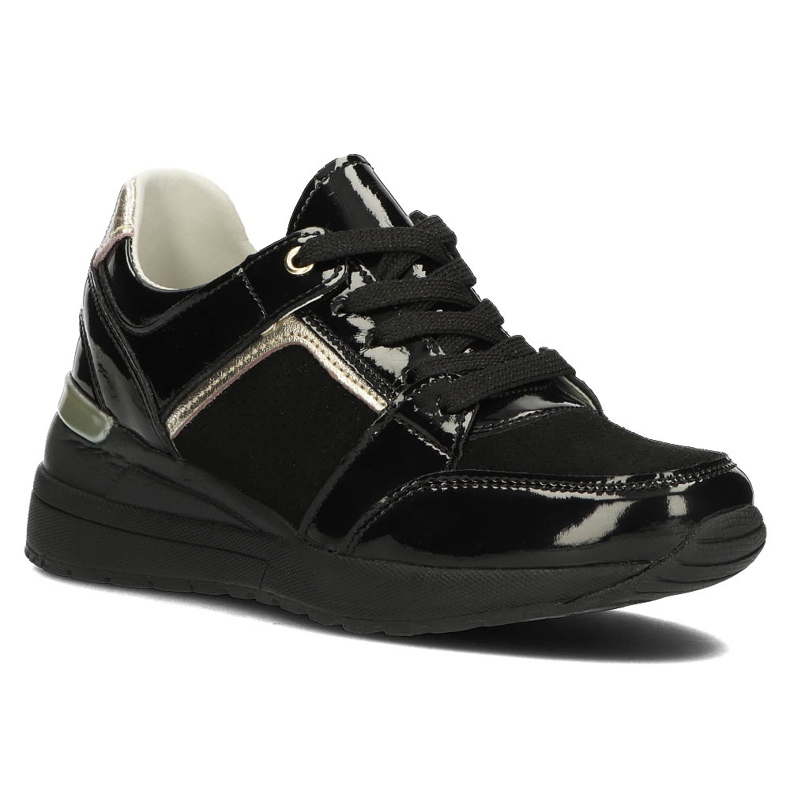 Sneakers in pelle Filippo DP2003/22 Bk Bk nero