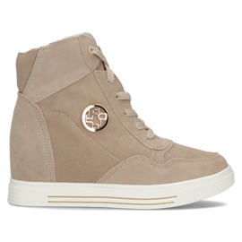 Sneakers in pelle Filippo DBT3552/22 Be beige