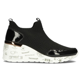 Scarpe in pelle Filippo DP3551/22 Bk nero