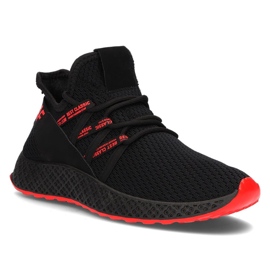 Sneakers nere Filippo MTN1480 / 22 Bk Rd nero rosso