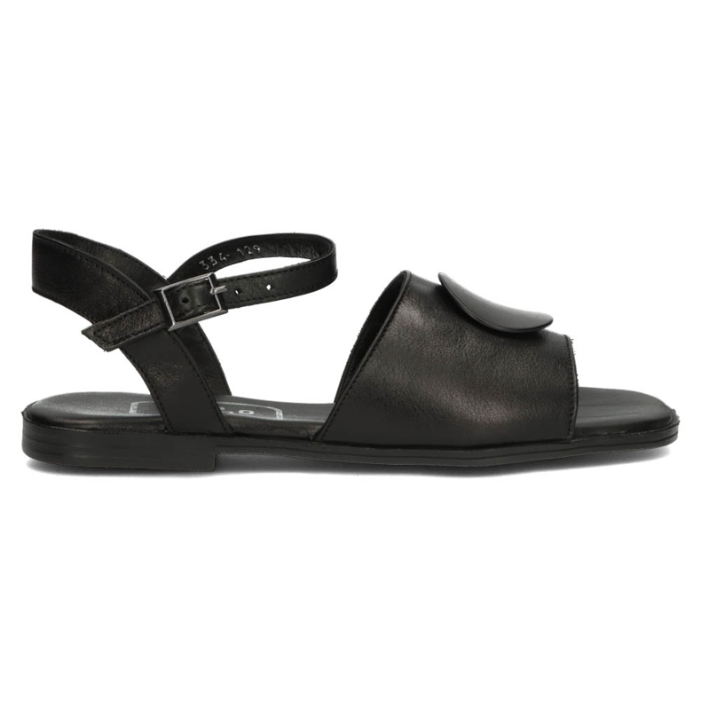 Sandali in pelle Filippo DS3900/22 Bk nero
