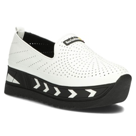Scarpe in pelle Filippo DP3906 / 22 Wh bianco