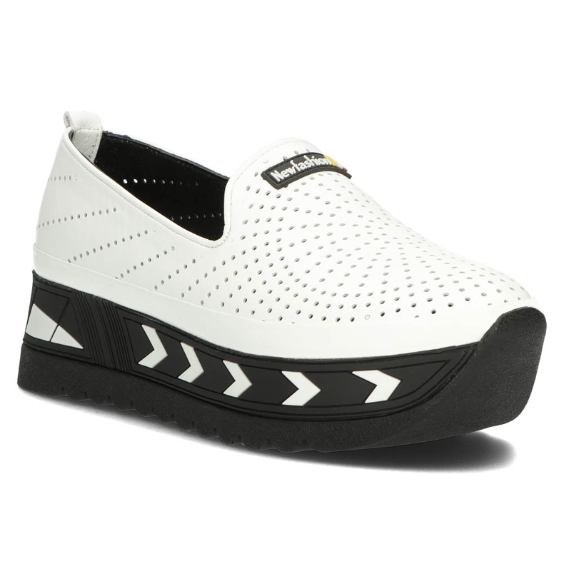 Scarpe in pelle Filippo DP3906 / 22 Wh bianco bianca