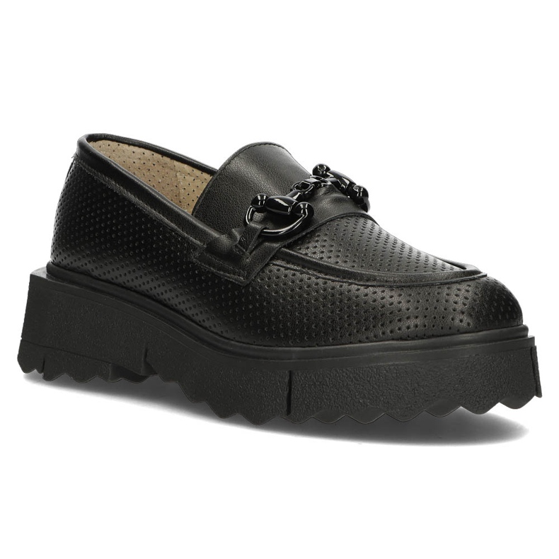 Scarpe in pelle Filippo DP3910/22 Bk nere nero