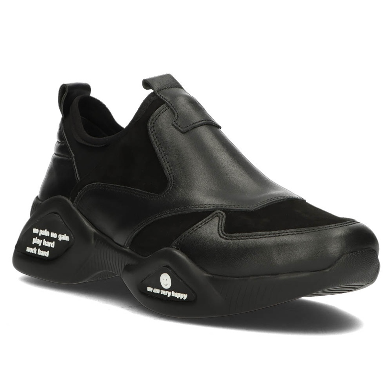 Scarpe in pelle Filippo DP3911/22 Bk nere nero