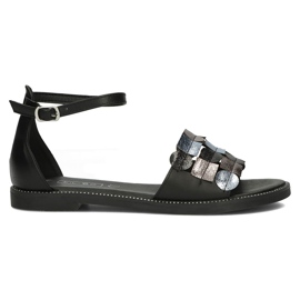 Filippo DS1286/22 Bk Mlt Sandali multicolor nero
