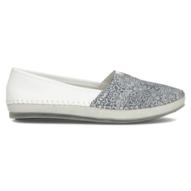Scarpe in pelle Filippo DP031/22 Bl blu bianco