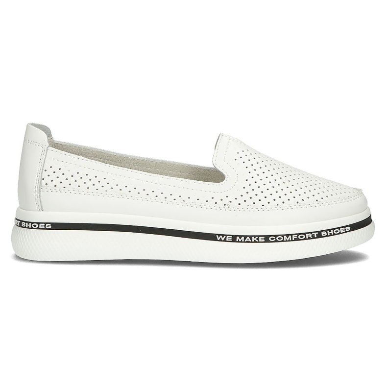 Scarpa in pelle Filippo DP3623/22 Wh bianco bianca