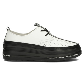 Scarpe in pelle Filippo DP3624 / 22 Wh bianco bianca
