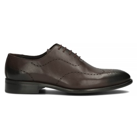 Scarpa in pelle Filippo 3616 marrone Coffe
