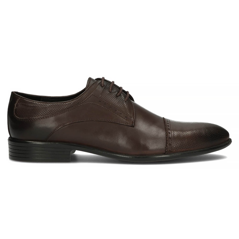 Scarpa in pelle Filippo 3613 marrone Coffe